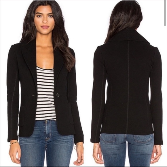 Standard James Perse Shawl Collar Blazer Sz 1 small - Picture 2 of 7